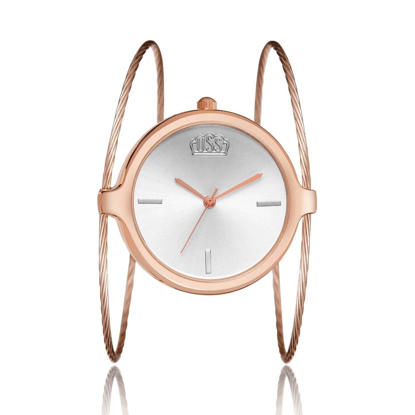 Elegant alloy ladies watch, quartz watch.