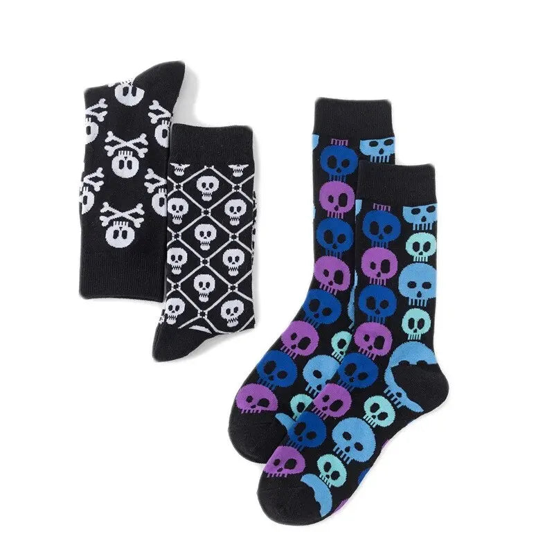 New Funky Skull Socks