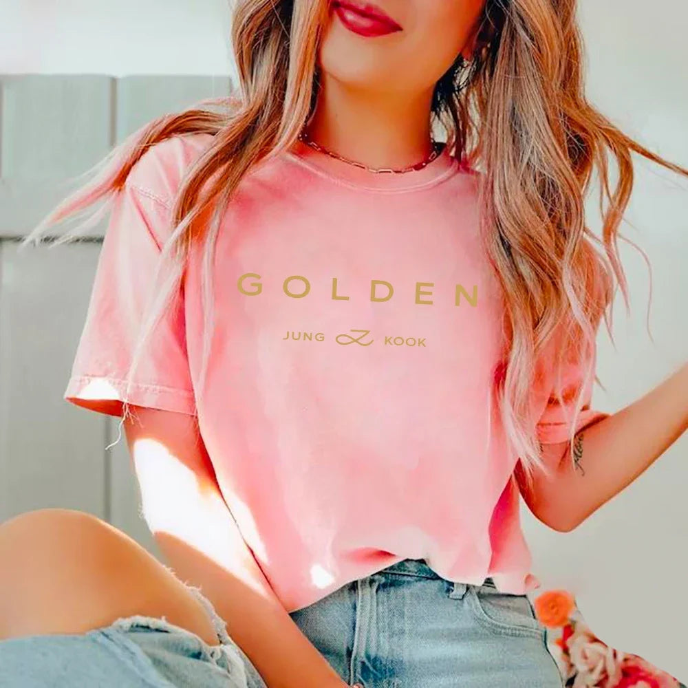 JungKook Golden T Shir