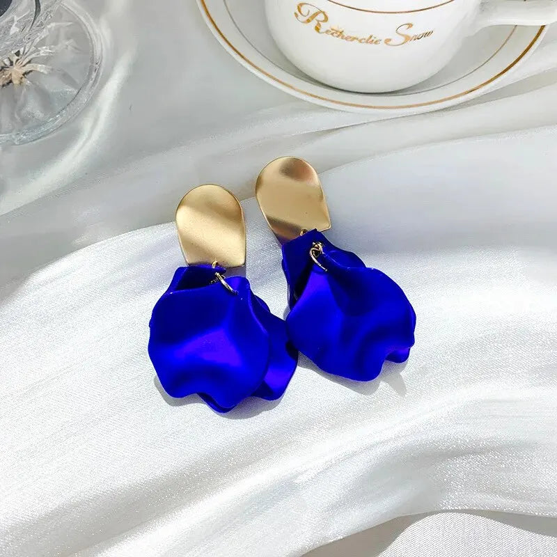 Bohemian Colorful Flower Earrings