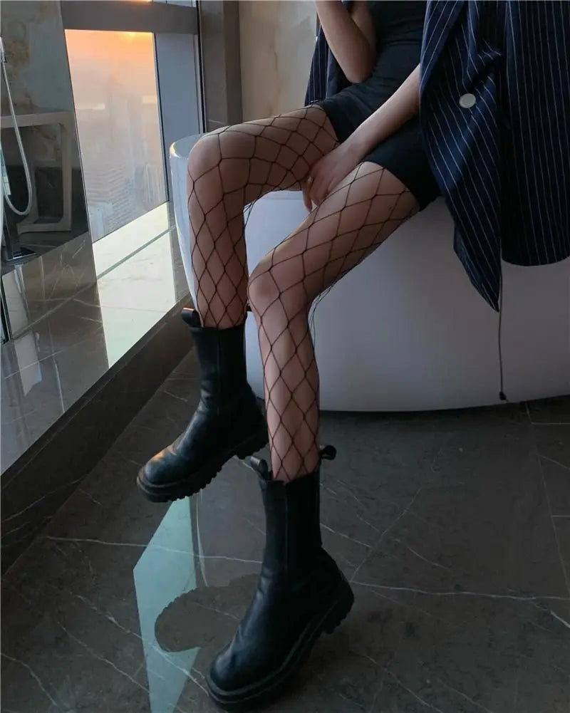 Sexy Women's Long Fishnet