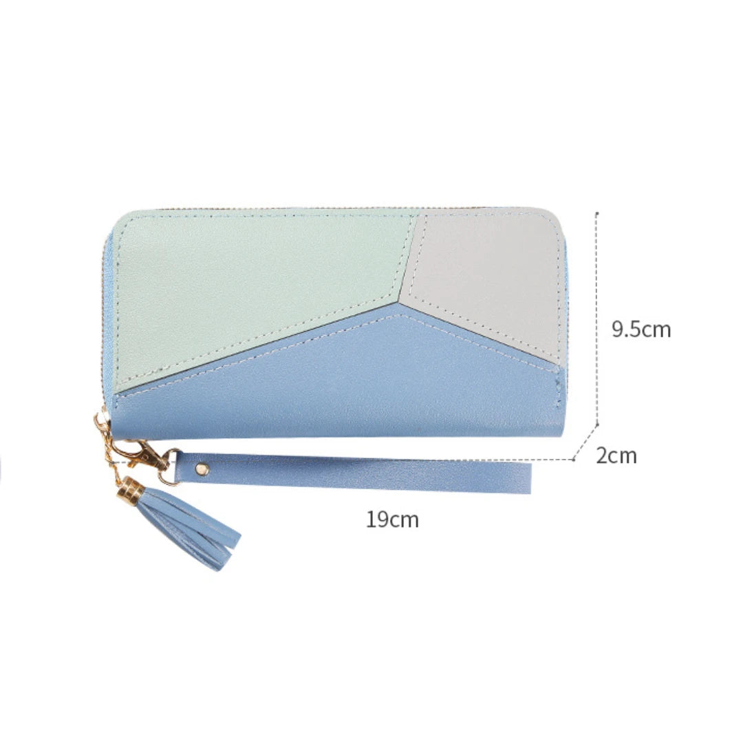 Fashion Zipper Wallets Women's Long Purses