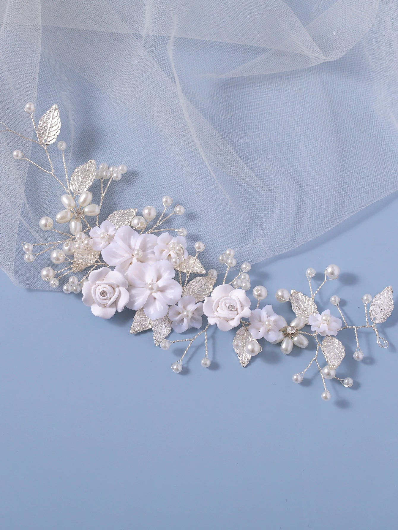 1Pc Flower Bride Wedding Hair Vine