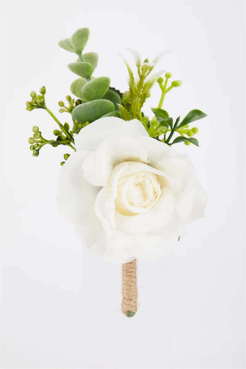Wedding Rustic Boutonniere