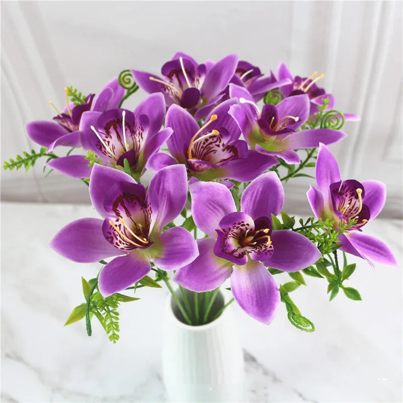 Bouquet Artificial Orchid