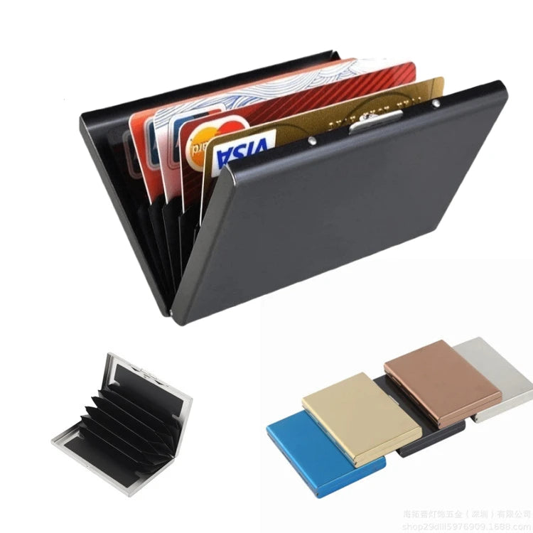 Aluminum Anti Magnetic Card Holder