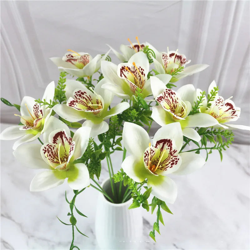 Bouquet Artificial Orchid