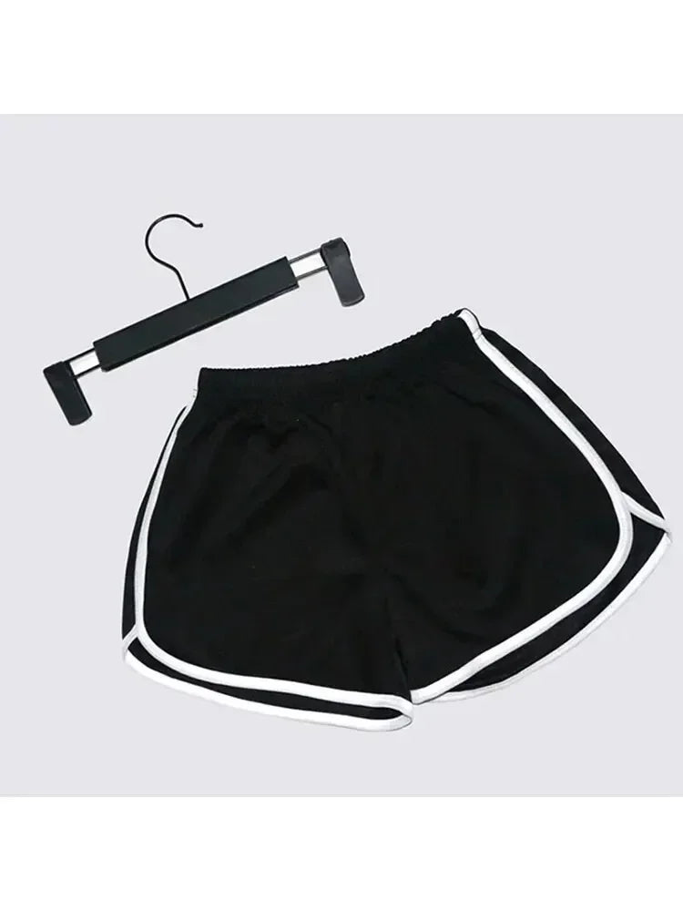 Elastic Shorts for Women, Loose Fitting.