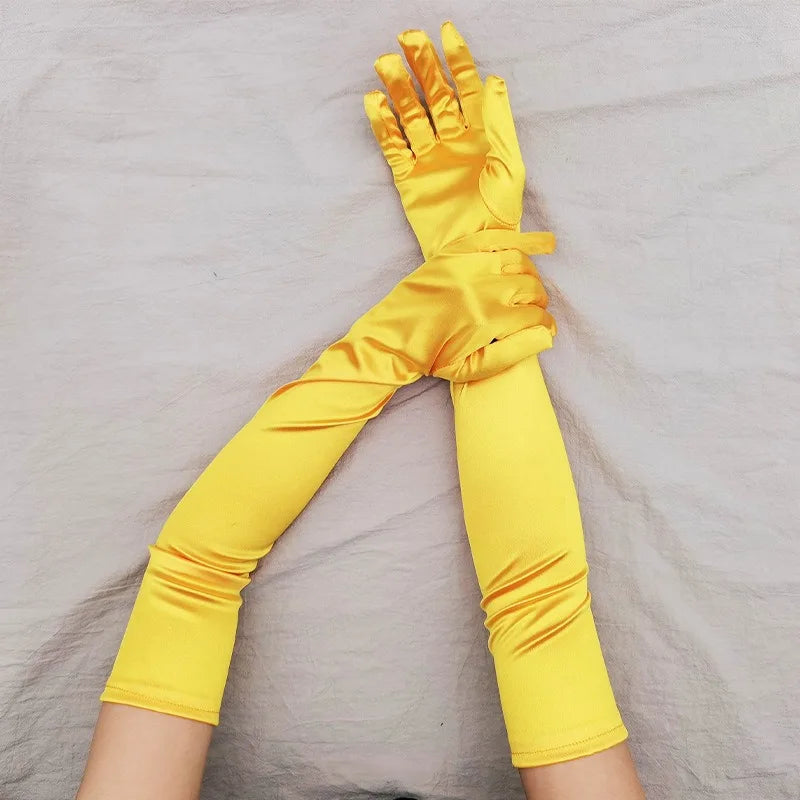Extended ceremonial gloves