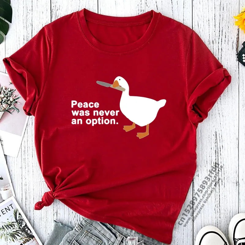 Funny Print T-Shirt