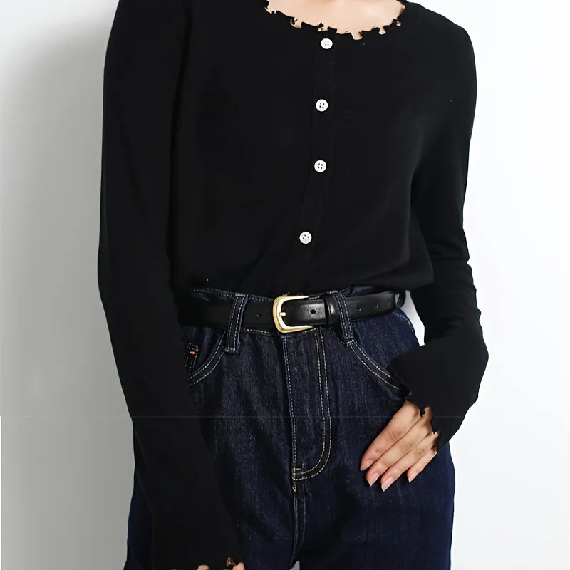 Ladies fashion simple belt
