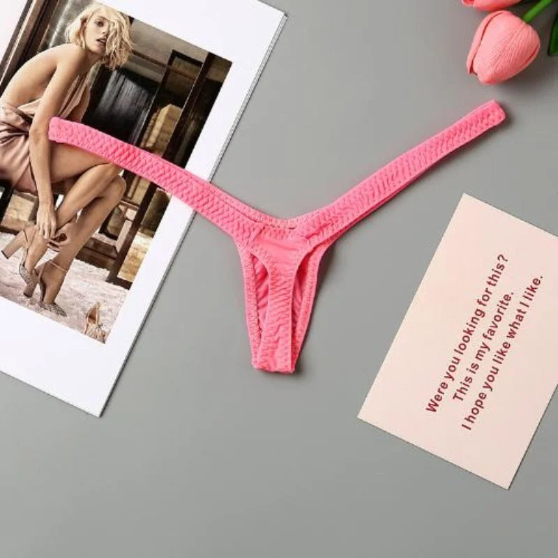 2/4pcs New Deep V Thong Women Underwear