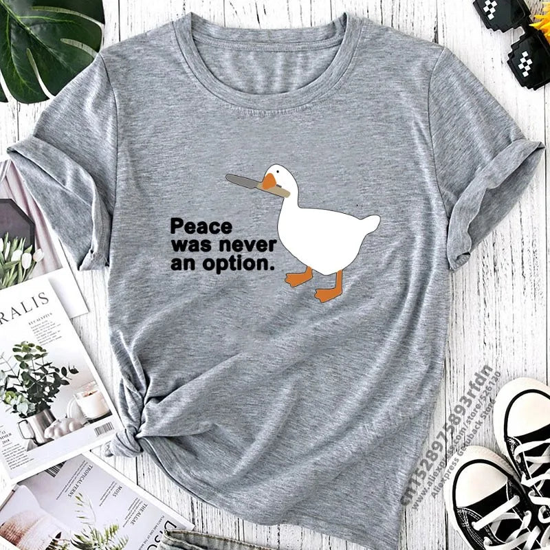 Funny Print T-Shirt