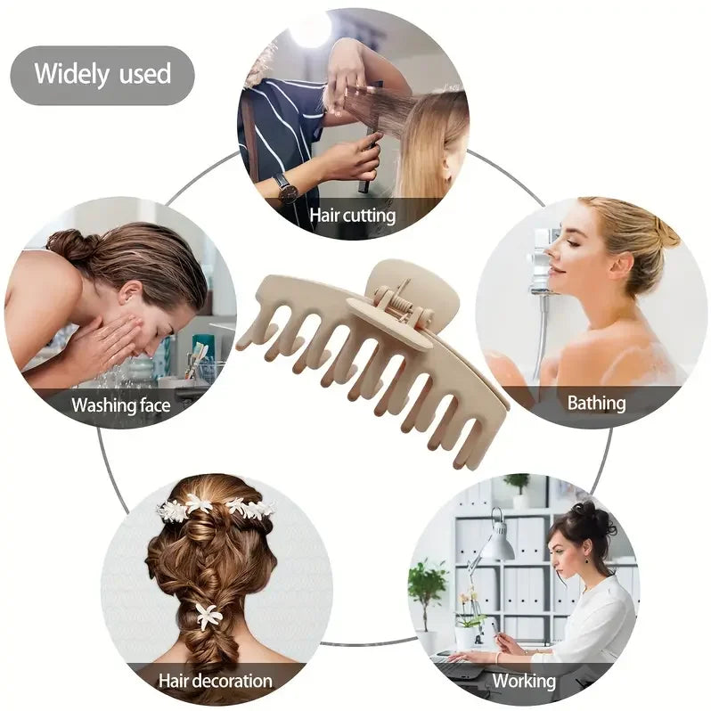 6Pcs Women Fashion Claw Clip