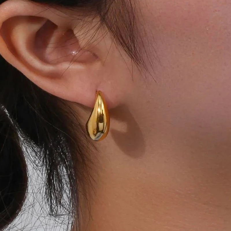 Exaggerate 50mm Big Water Drop Earrings