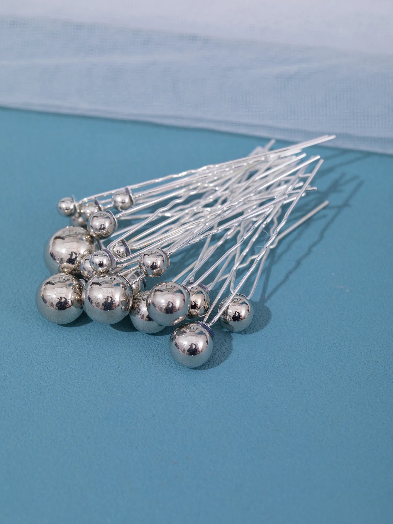18Pcs Wedding Faux Pearl Hair Pins