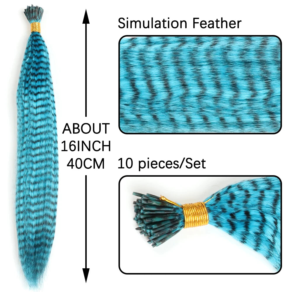 16inch Hairpiece Feather for Hair Extension