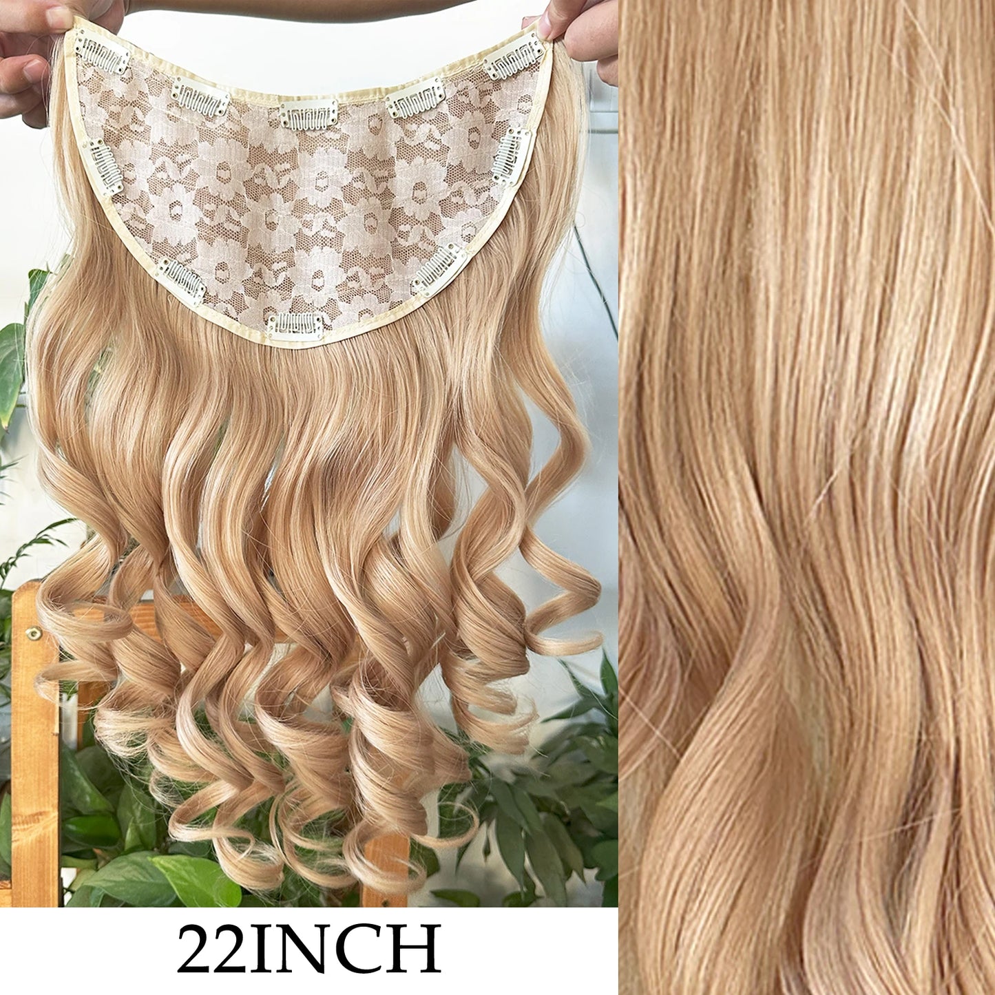 7Pcs/Set 16 Clips Hair Extension