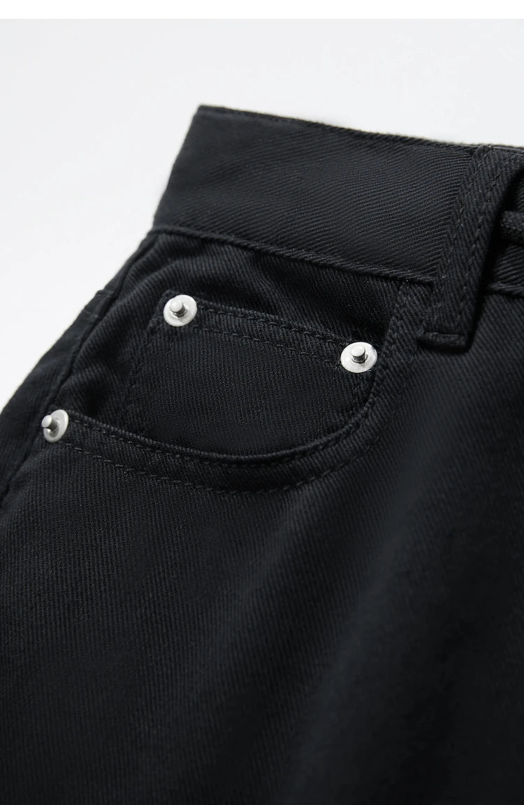Minimalism Women Denim Shorts
