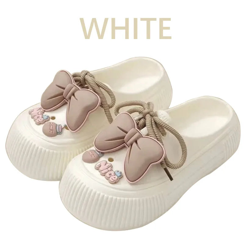Lovely Bow Slippers
