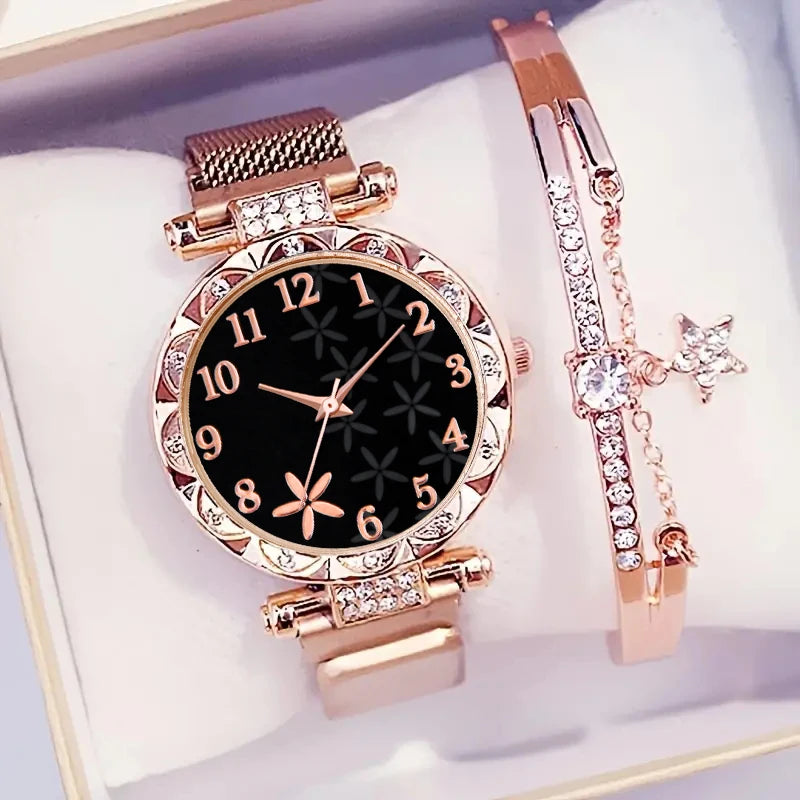 Quartz Watches Star Bracelet Set(Without Box)