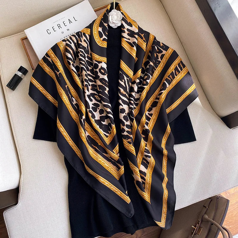 90*90cm Women Scarf Silk