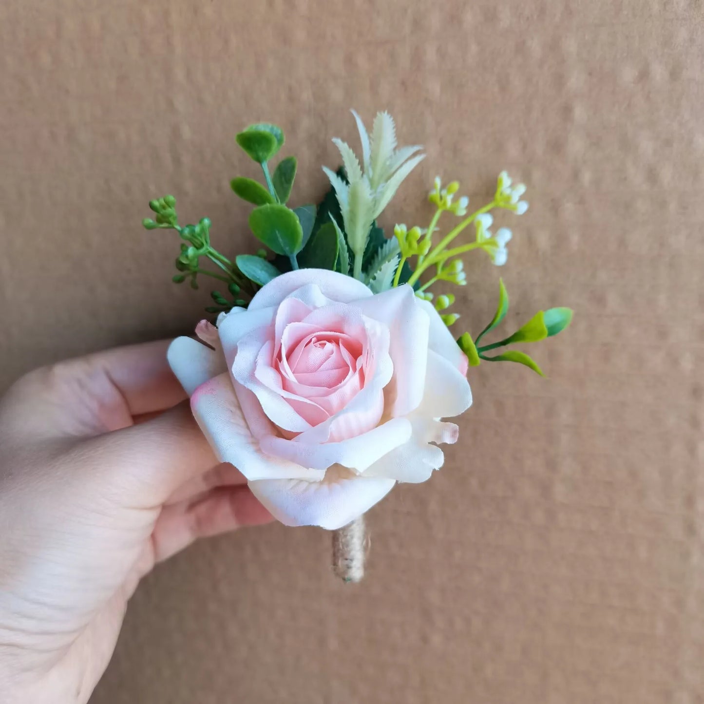 Wedding Rustic Boutonniere