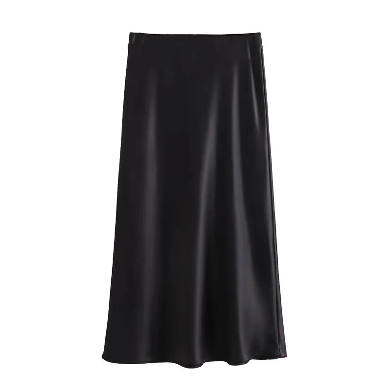 High Waist Long Skirts