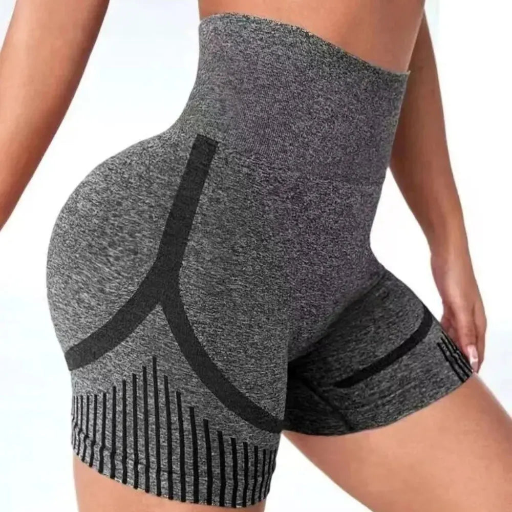 Women Yoga Shorts High Waist Workout Shorts