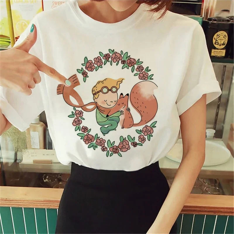 Cartoon T-shirt Little Prince