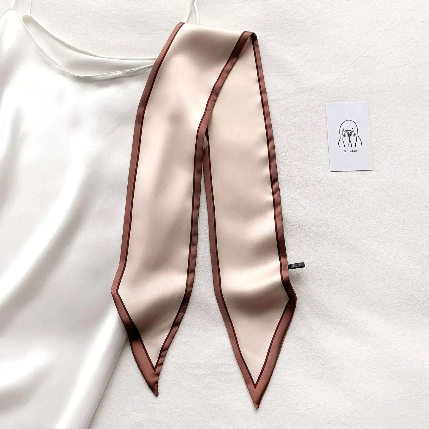Fashion Print Hair Ribbon Scarf