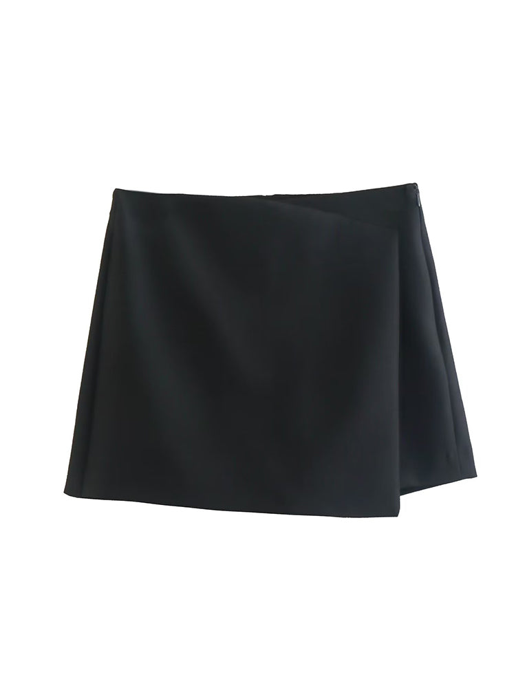 Shorts Vintage High Waist Skirt