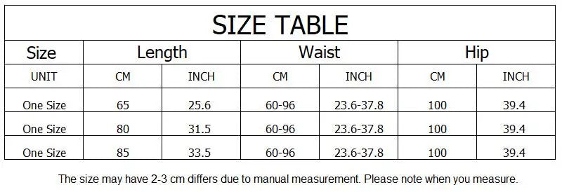 Chic High Waist Black Party Faldas