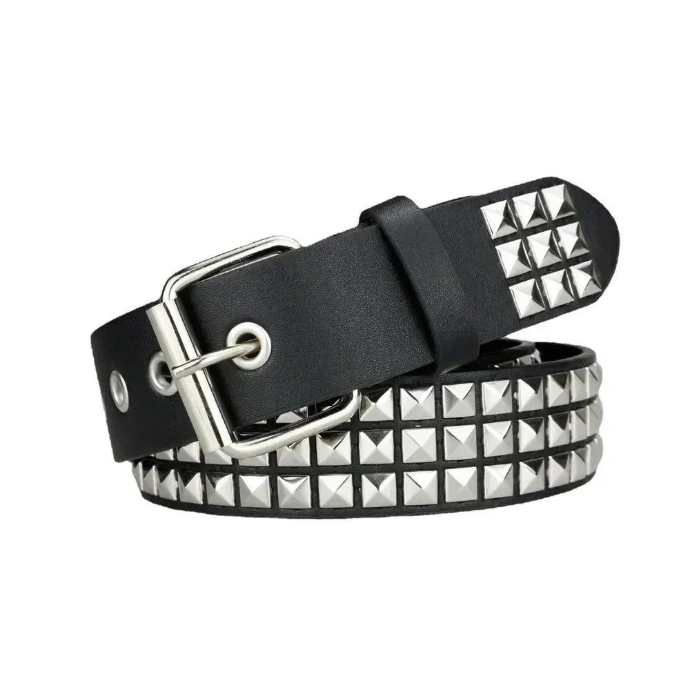 Metal Pyramid Belt