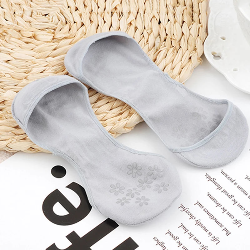 women's Super Invisible For High Heels Boat Socks