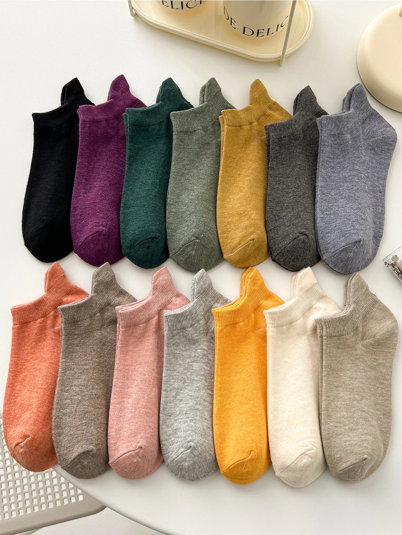 Teddy Bear Ankle Socks