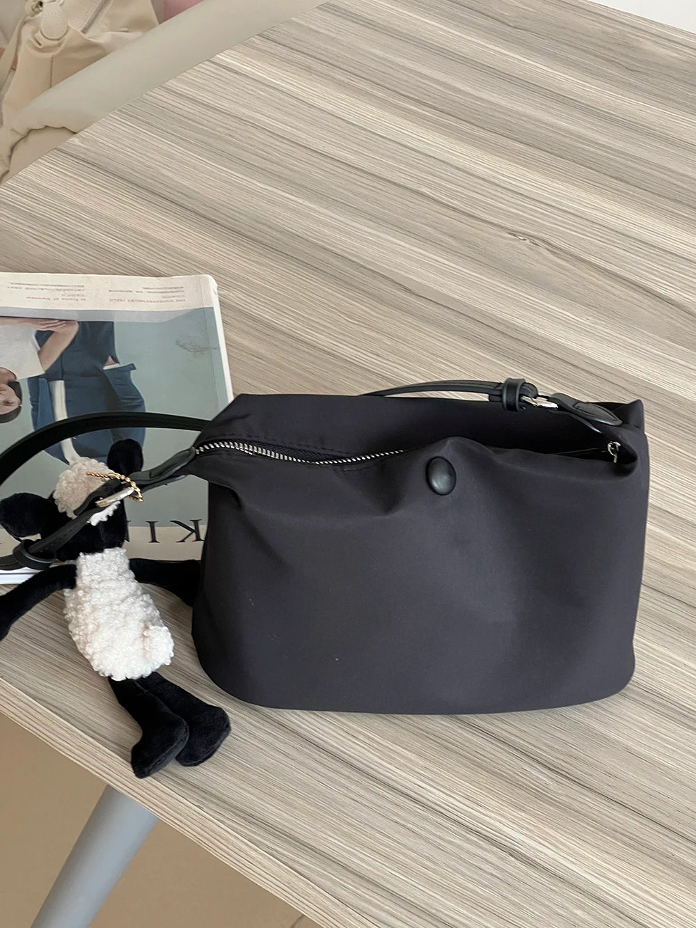 Homemade Fabric Underarm Bag