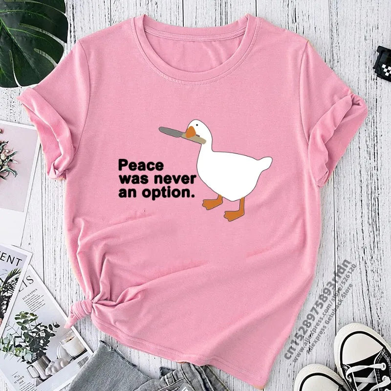 Funny Print T-Shirt