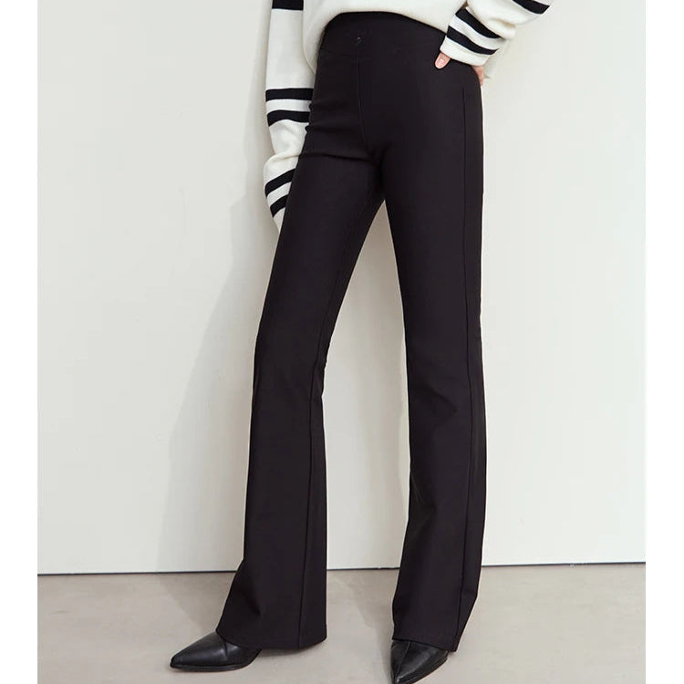 Minimalist Casual Comfortable Flared Leggings for Women