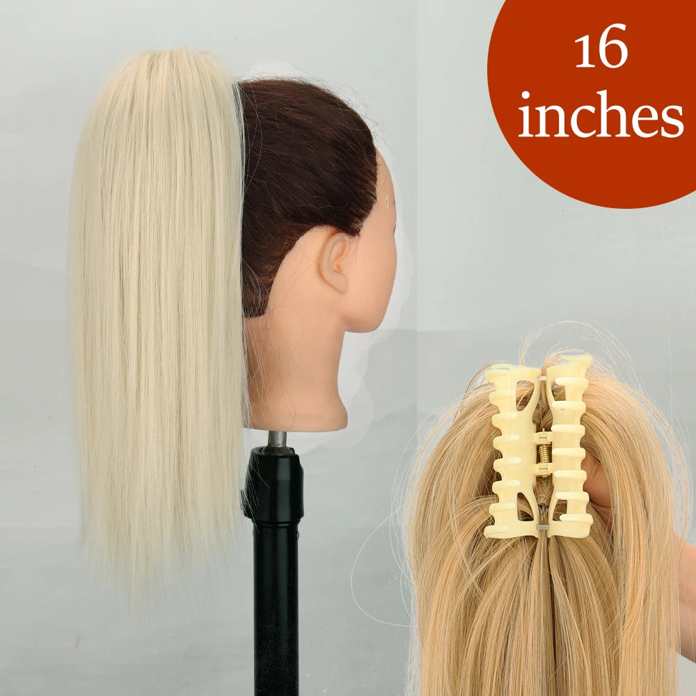 34inches Synthetic Ponytail Hair Extension