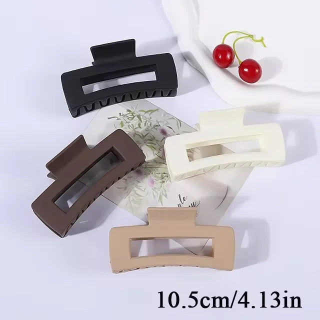4pcs Hair Claw Simple Style