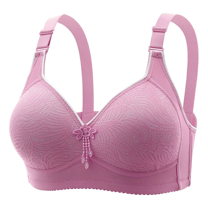 Elegant Lightly Padded Wireless Bra