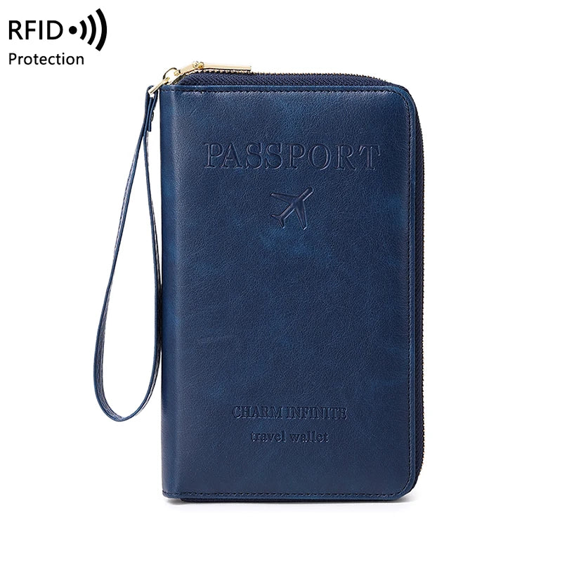 Blocking Passport Holder, Travel Wallet, Ticket, Credit Card Bag
