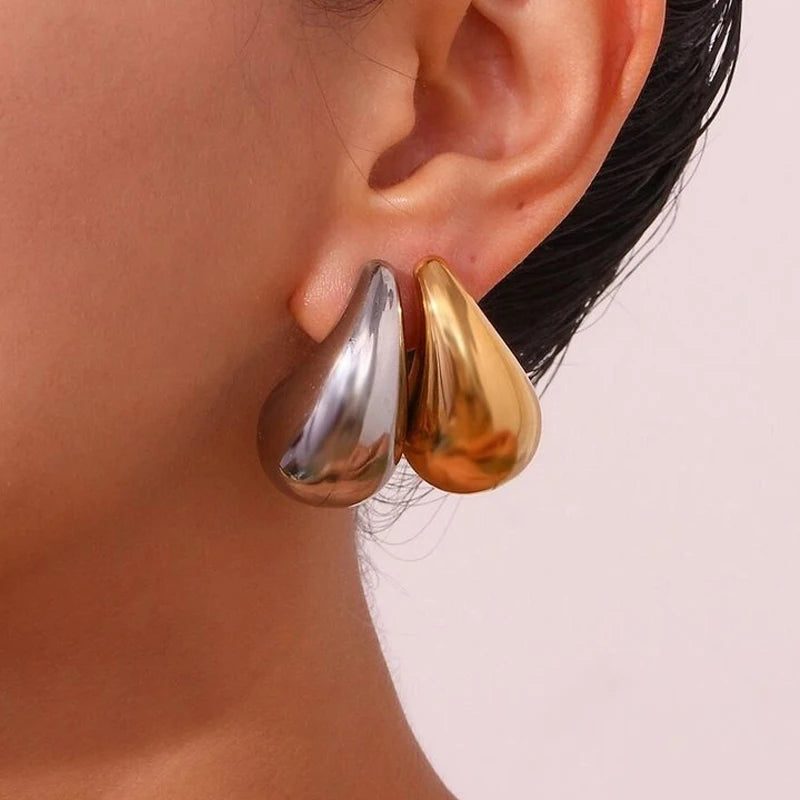 Exaggerate 50mm Big Water Drop Earrings