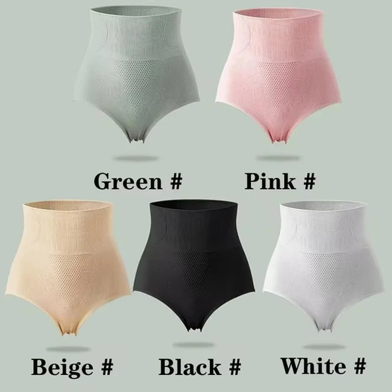 High Waist Shaping Panties Breathable Body Shaper