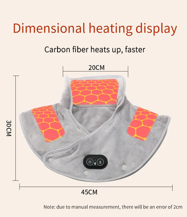 Electric Heating Shoulder Neck Pad Massager