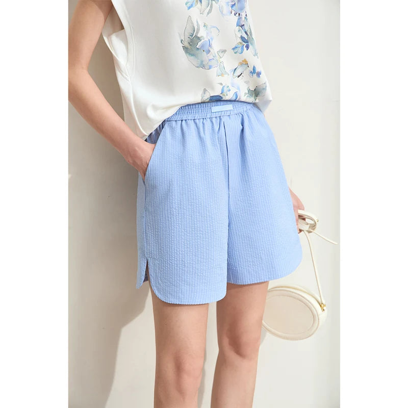 Minimalism Casual Shorts For Women