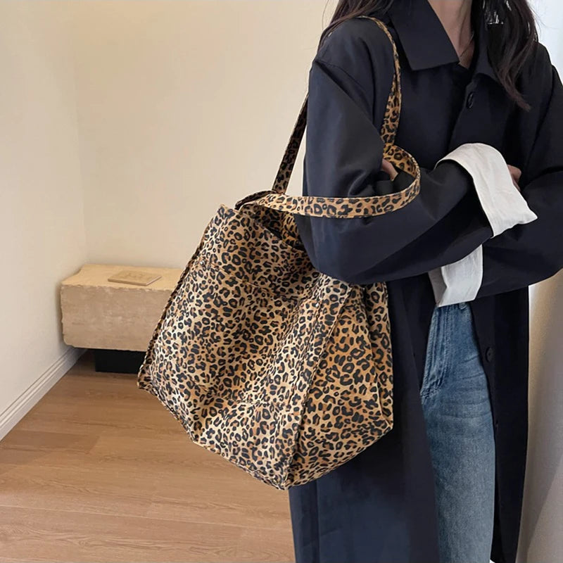 Leopard Pattern Tote Bag