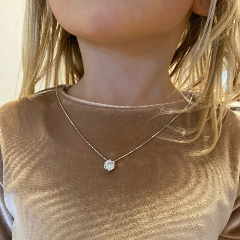 925 Sterling Silver Plated Necklace