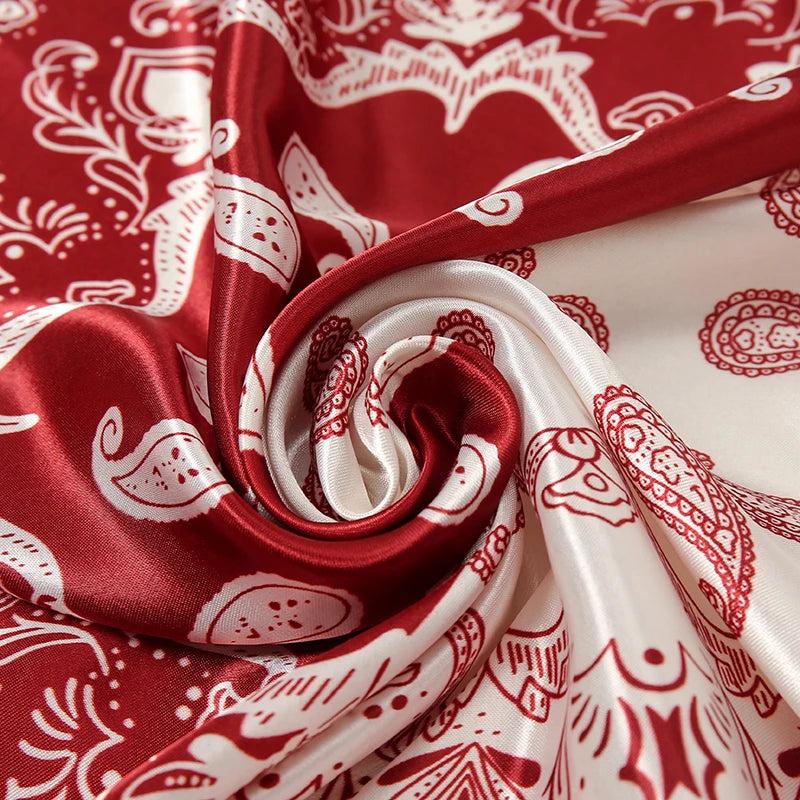 Satin Square Scarf
